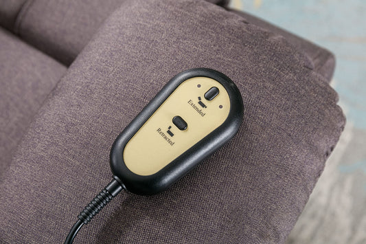 ASTAN HOGAR AH-AR30920MR Relaxsessel – Elektrisch, mit Massage-, Liege- & Selbsthilfefunktion, therapeutisch, Braun
